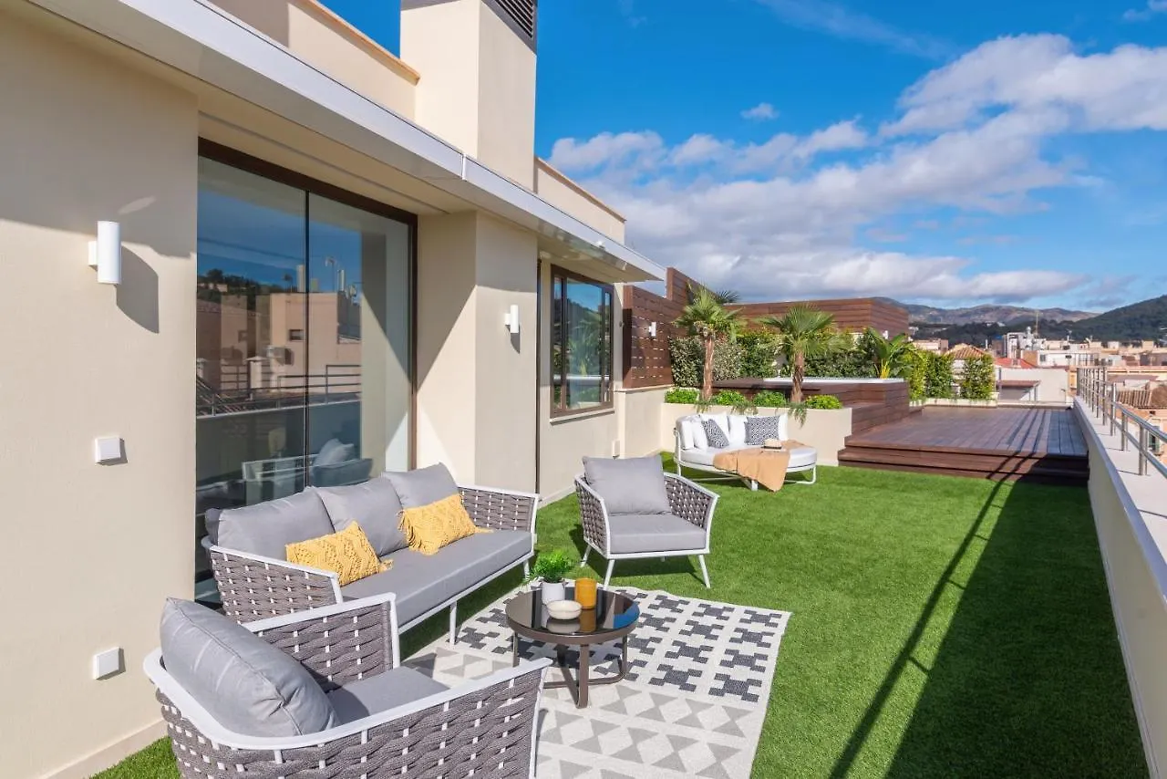 Exclusive Penthouse & Terrace By Ele Apartments Malaga Spain